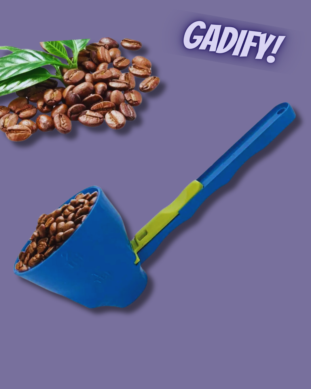 Gadify I 2 in 1 Shake-Scoop mit Umfüllfunktion