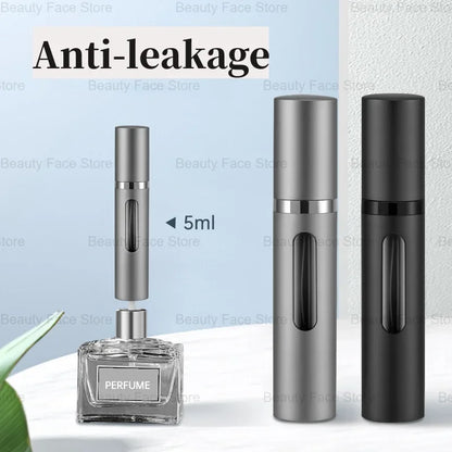 5/8Ml Perfume Refill Bottle Portable Mini Refillable Spray Jar Scent Pump Empty Cosmetic Containers Atomizer for Travel Tool